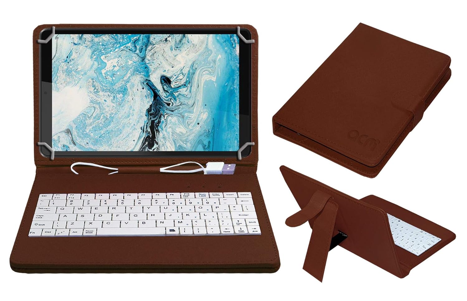 Acm USB Keyboard Case Compatible with Lenovo Tab M8 (2Nd Gen) Hd Tablet
