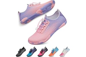 Tanamo Water Shoes for Women Men Quick Dry Swim Beach Barefoot River Aqua Shoes for Hiking Boating Camping Grounding Surfing