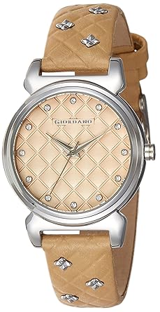 Giordano Analog Off-White Dial Womens Watch - 2794-03