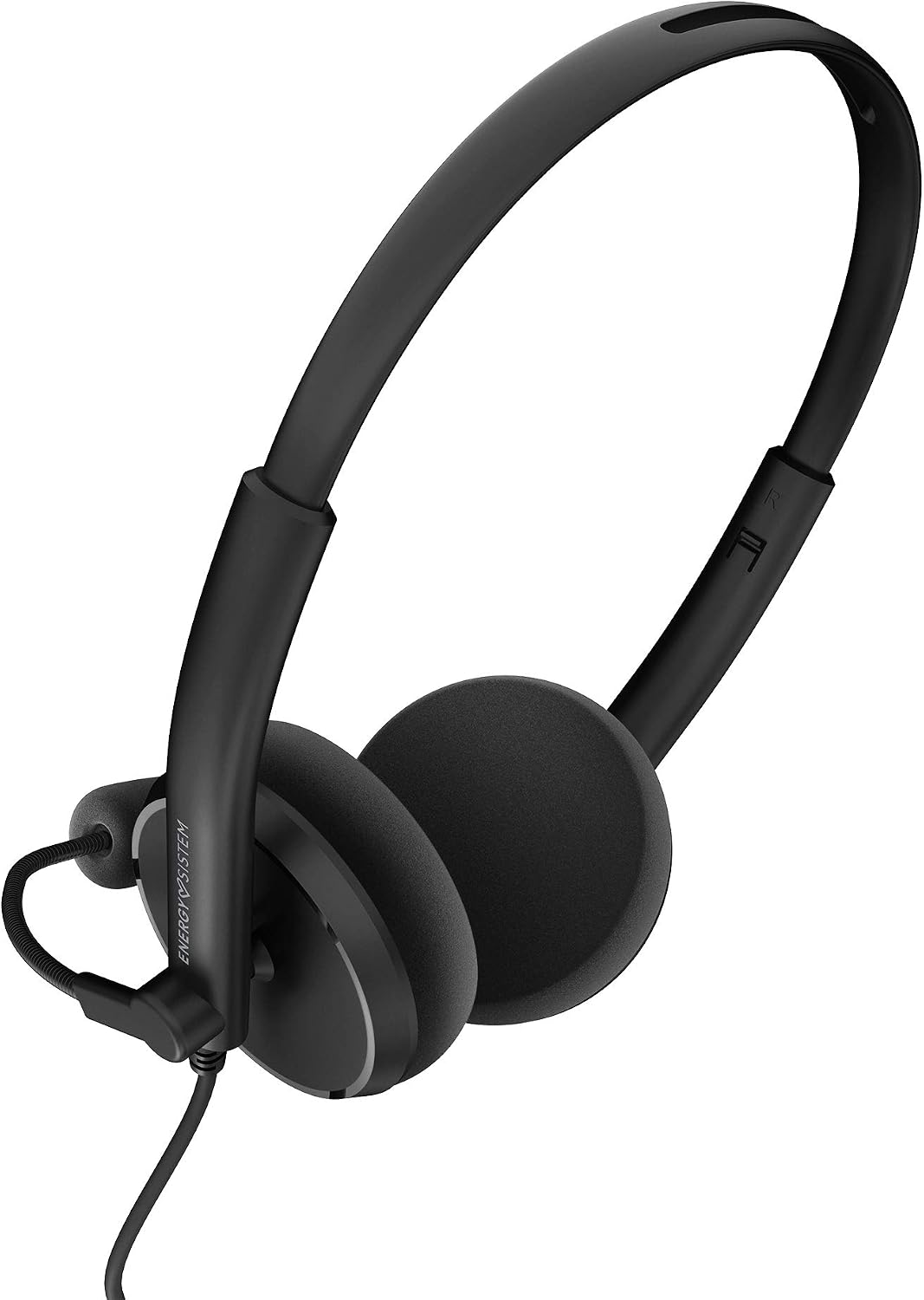 Energy Sistem Unitalla Office 2+ Headset, Volume Control, Microphone with Retractable Arm Black - Image 5
