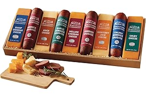Heartland Nine Cheese & Sausage Gift Assortment from The Wisconsin Cheeseman
