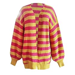ADJHDFH Brown Sweater Bat Wing Cardigan For Women