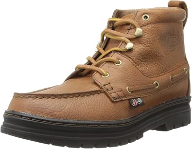 justin chukka work boots