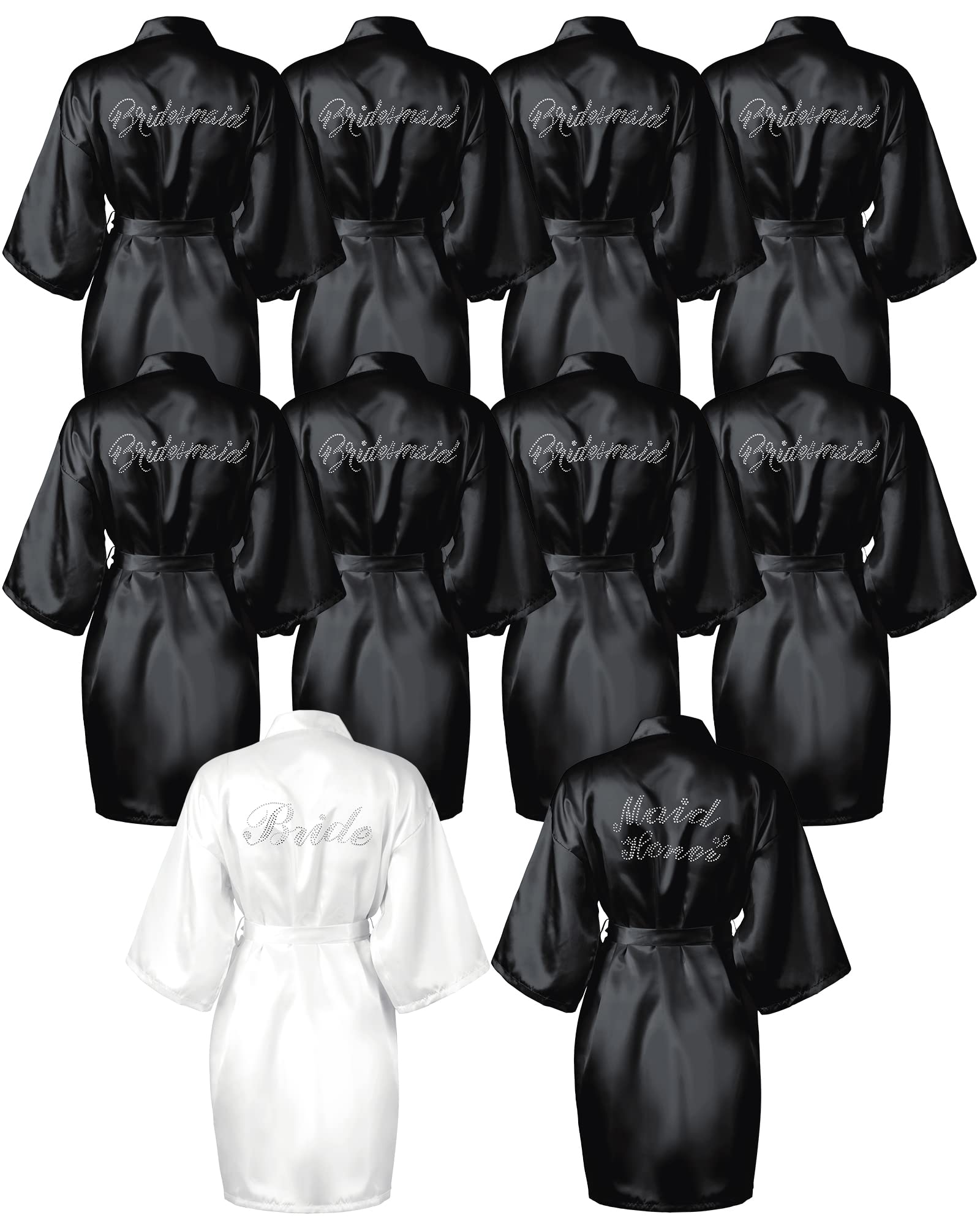 CRFASIBE 5 Pezzi Donna Kimono Corto, Tradizionali Giapponesi Yukata con Stampa Floreale, Costume Set per Carnevale con Accessori (Bianco