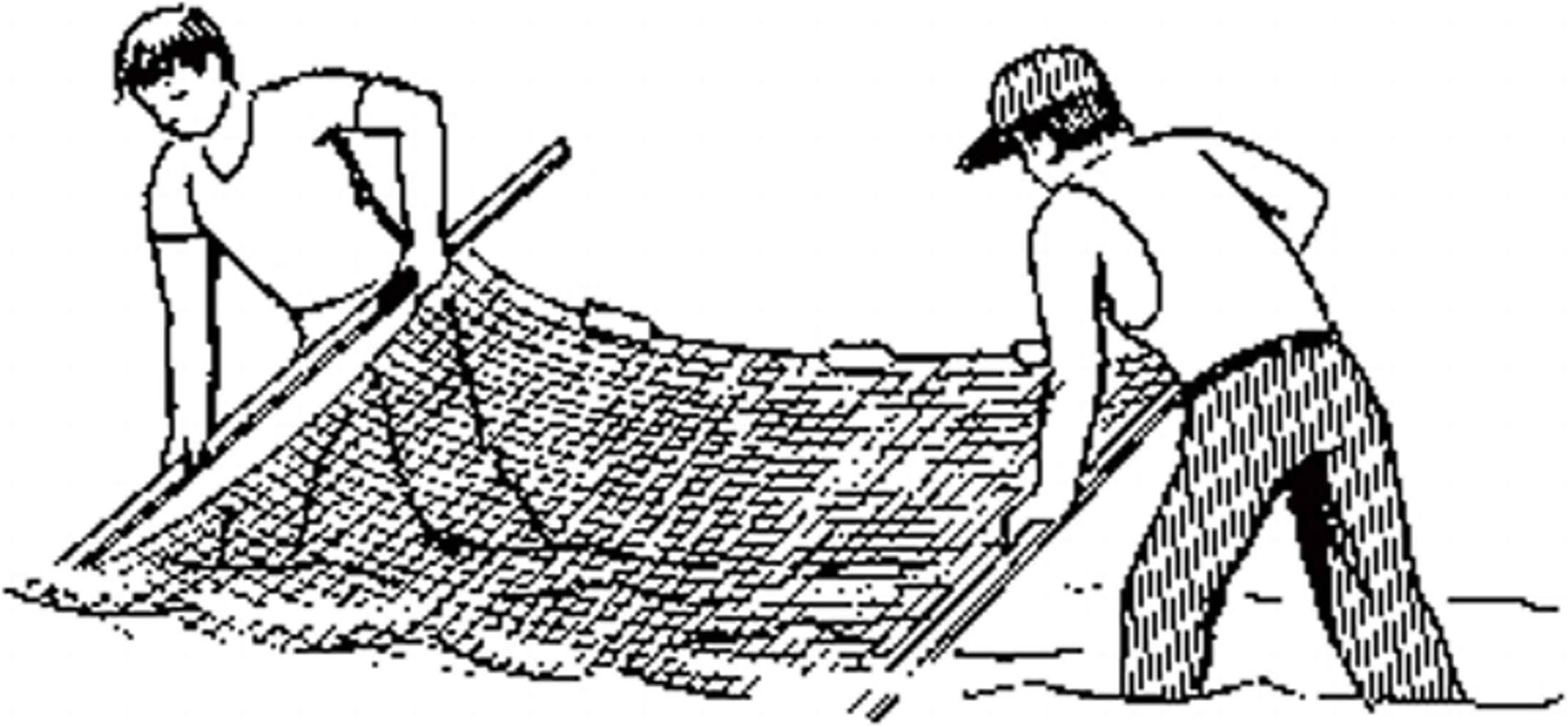 Douglas Minnow Seine 1/8x25'X4' Nylon Douglas Net N2518