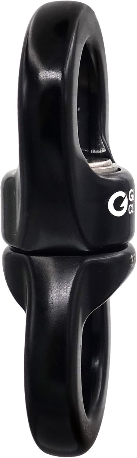 GM CLIMBING 30kN Micro Rotator Climbing Rope Swivel Device Spinner 6700lb Breaking Strength for Rock Climbing Arborist Backyard Swing Aerial Dance Dog Leash Connector CE Certified : Sports & Outdoors