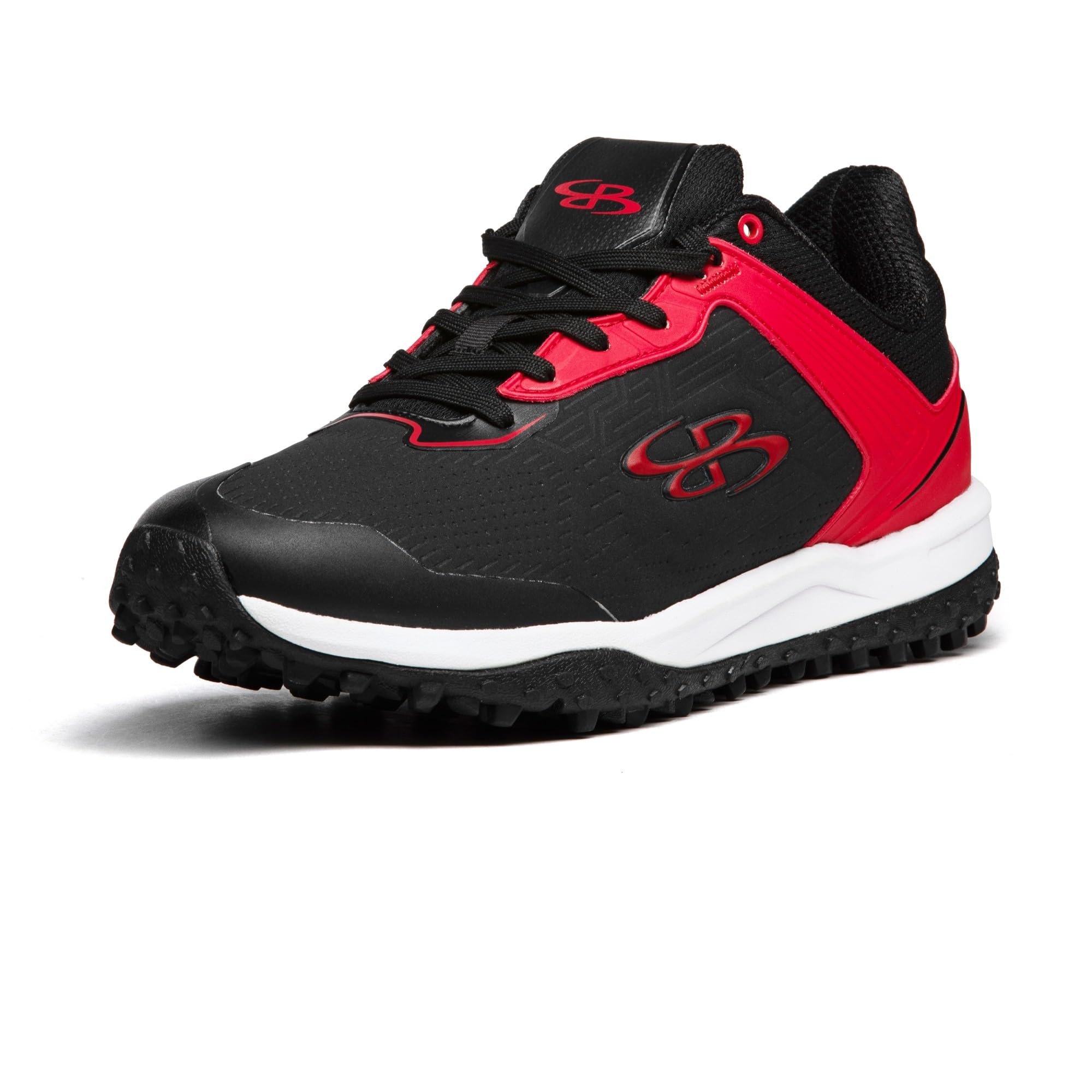 Boombah Viper Pro Men's Turf Black/Red - Size 9.5