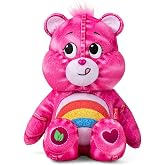 Care Bears 14" Medium Plush - Cheer Bear - NEW Denim Design - Soft Huggable Eco-Friendly Material!