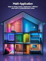 Tyute LED Floor Lamp RGB Corner Lamp with App Remote Music Sync 150cm view 8