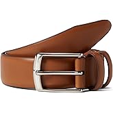 Johnston & Murphy Men's Feathered Edge Italian Leather Belt