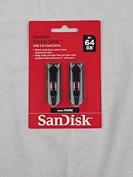 SanDisk Cruzer Glide 64GB 2.0 USB Flash Drive - Set