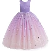 Flower Girls Tulle Dress Bridesmaid Sparkle Wedding Pageant Dresses Princess Birthday Party