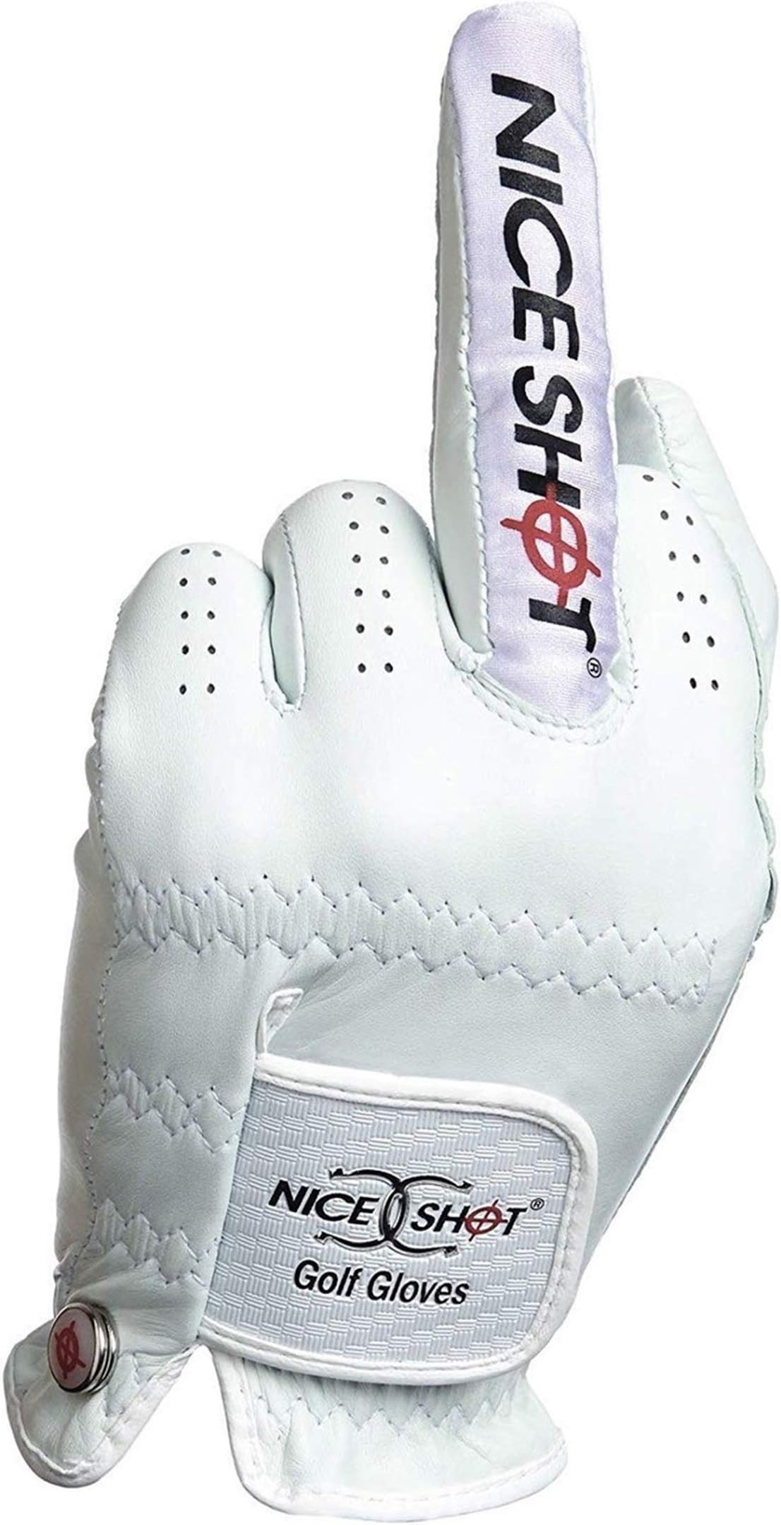 Nice Shot Golf Glove"The Bird" AAA Premium Cabretta Leather
