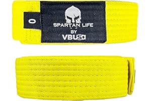 Victorbudo USA Karate Belt, All-Purpose Martial Arts Belt, Judo, Taekwondo Belt, Durable MMA Color Rank TKD Belt Size 0-6.