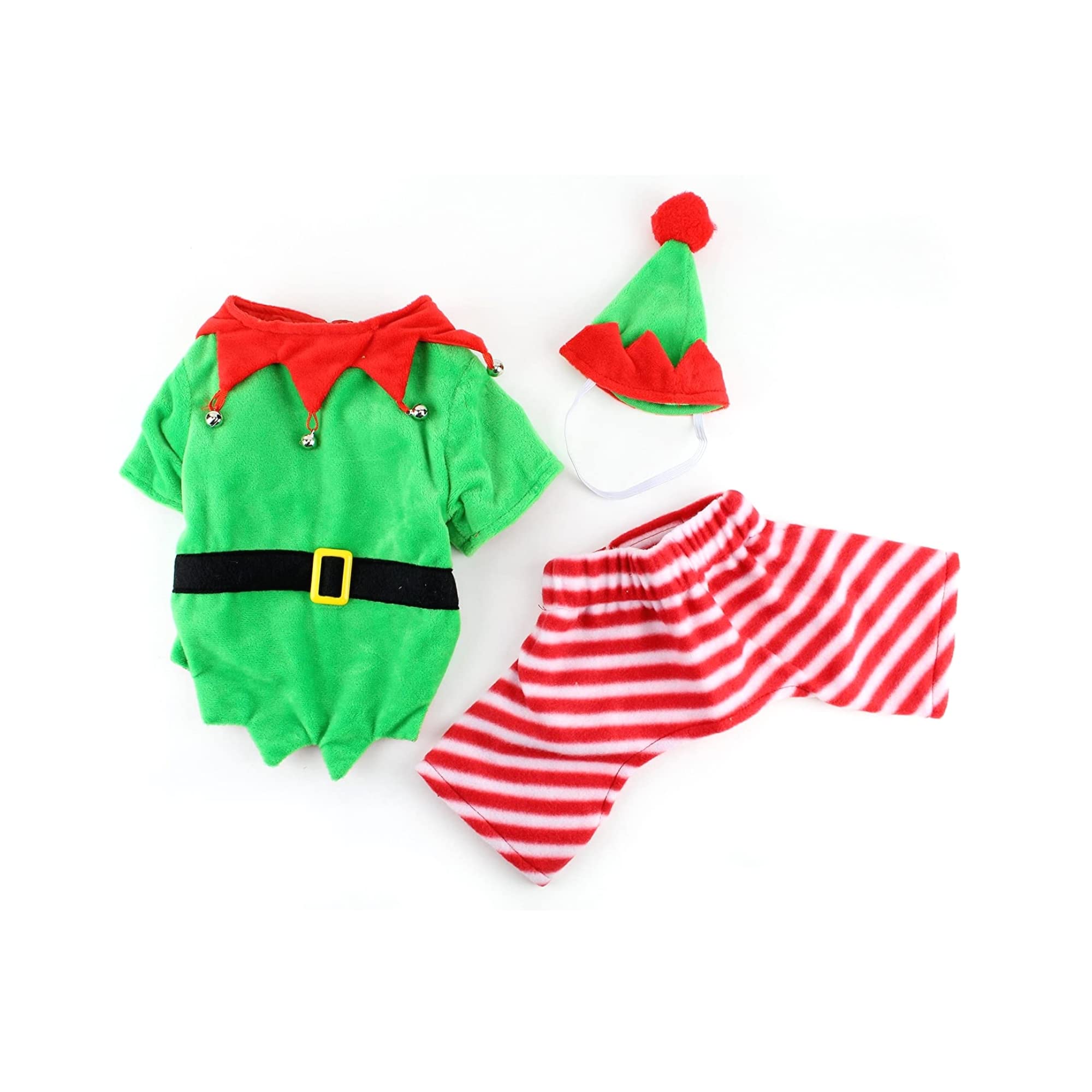 Midlee Christmas Dog Elf Costume (XX-Large)