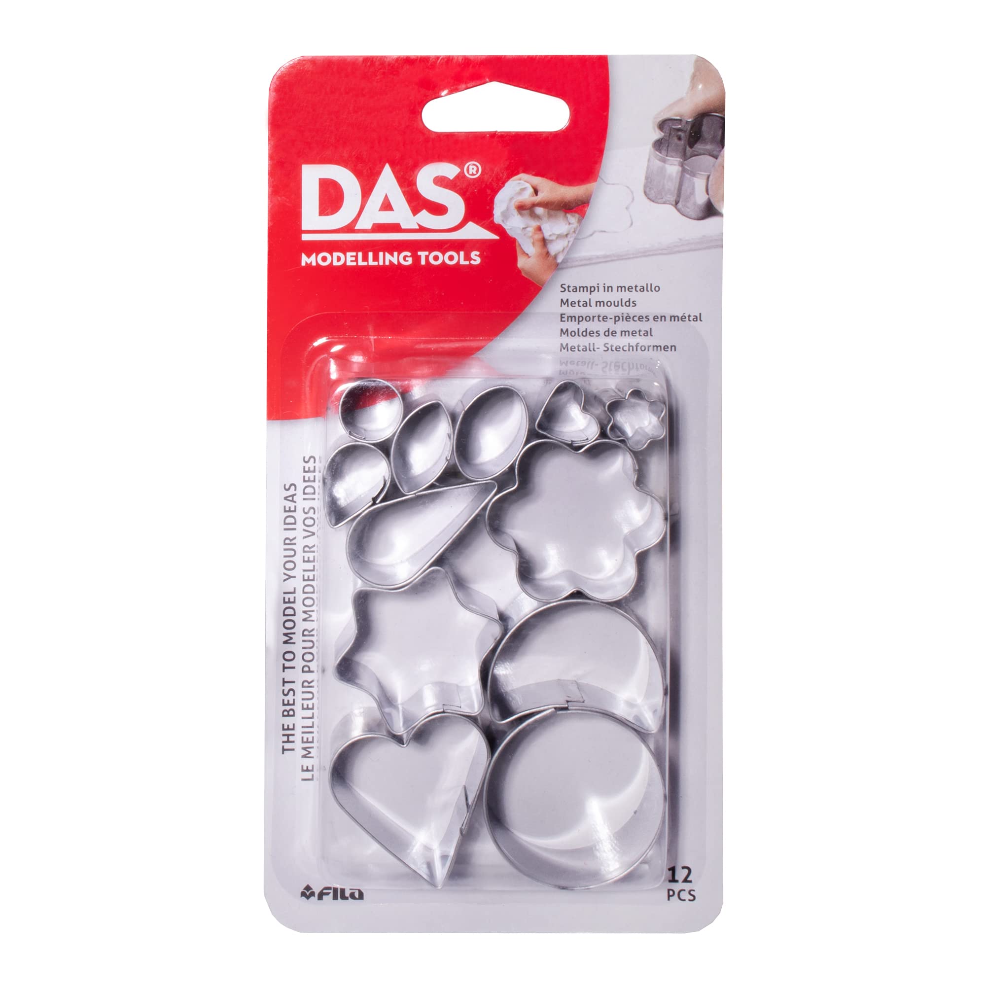 DAS METAL MOULDS 12 SET/metal cookie cutter set. โ image 1