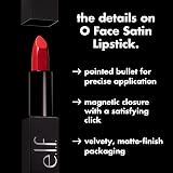 e.l.f. O Face Satin Lipstick Richly Pigmented Nourishing Vegan Cruelty-Free view 5