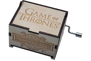 Game of Thrones Mini Music Box with “Main Theme” Song, Gifts for Women, Birthday, Christmas (Standard)