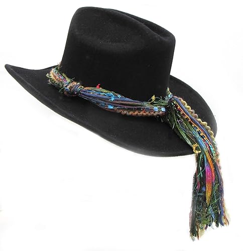 womens cowboy hat bands