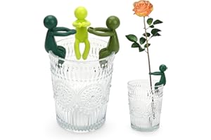 FAQUSA Plant Propagation Friends, Leaf Buddy Plant Support for Sprouts, Stems, Shoots and Cuttings, Growth Tool for a Plant Propagation Station Indoor Garden Funny Gift for Plant Lover (3, Yellow)