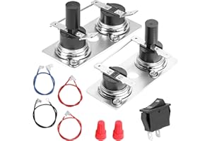 BIBIELF 232306 Thermostat Water Heater Limit Switch Kit Peplacement for Suburban RV Water Heater SW Series Replace 232306，232282，233534，525007