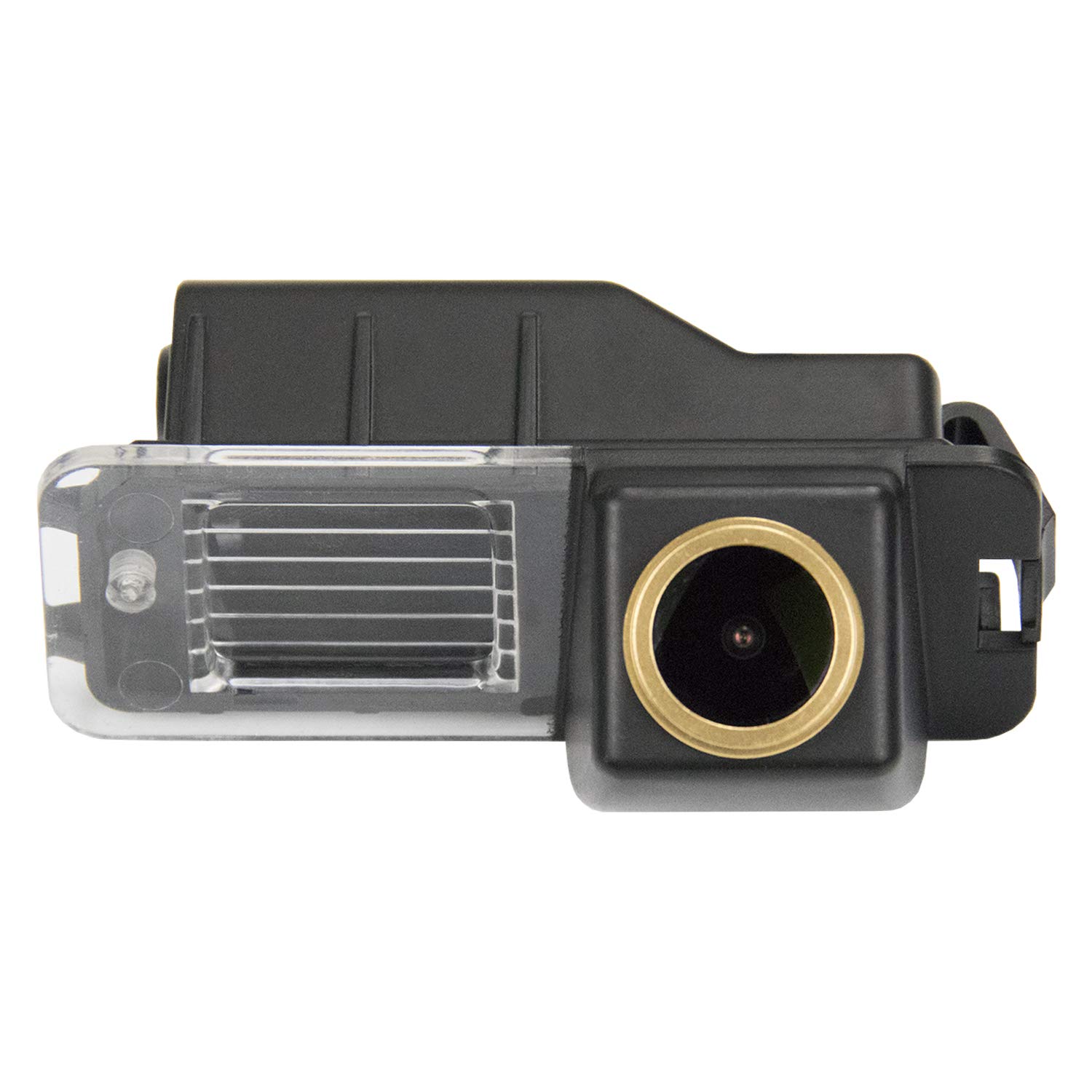 HD 1280x720p Rear Camera compatible for EOS Golf Ⅵ 6 5 Passa B7 Beetle Leon/Leon 3,Golden Camera Rear View Reversing Backup Camera Night Vision Waterproof Backing Camera