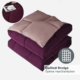 HIG 3 Piece Plum Reversible Duvet King 240x220 OEKO-TEX 10.5 Tog view 6
