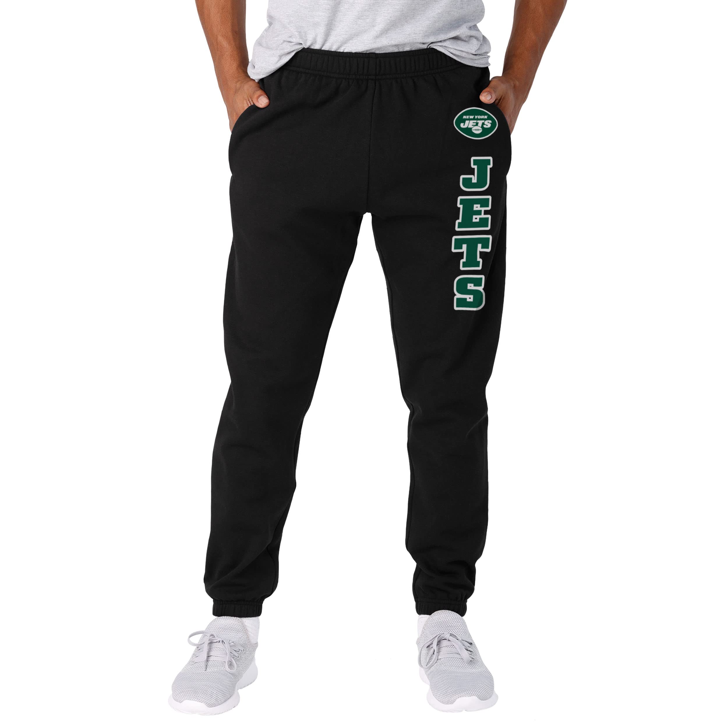 New York Jets NFL Mens Team Color Sweatpants Image