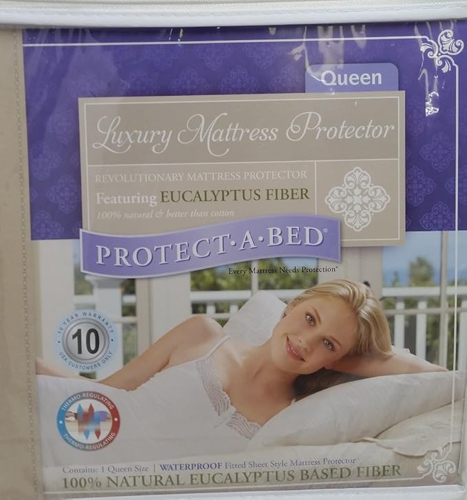 ProtectABed Luxury Waterproof Mattress Protector, Queen Amazon.ca