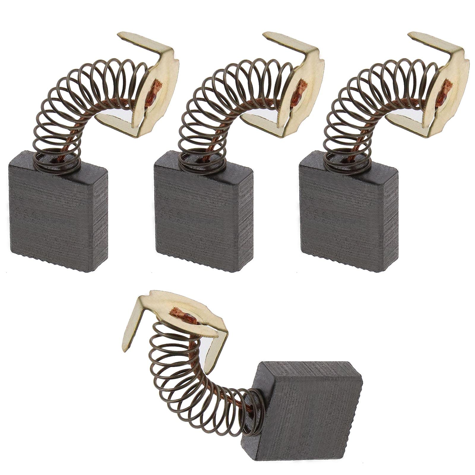 EMSea Carbon Brush 17x17x7mm Compatible with Greenmaster GMD 118-1 Treadmill Electric Motors Replacement Repair Part 2 Pairs