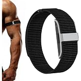 BlikWyt Nylon Bicep Armband Compatible with Hume Health Band, Adjustable Breathable Upper Arm Band for Men and Women
