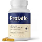 Protaflo Prostate Support for Men, Urinary Flow &amp; Bladder Care, 60 Capsules | With probiotics, black walnut, nettle, turmeric, lycopene, pumpkin seed, vitamin D3 &amp; K2, zinc &amp; selenium.