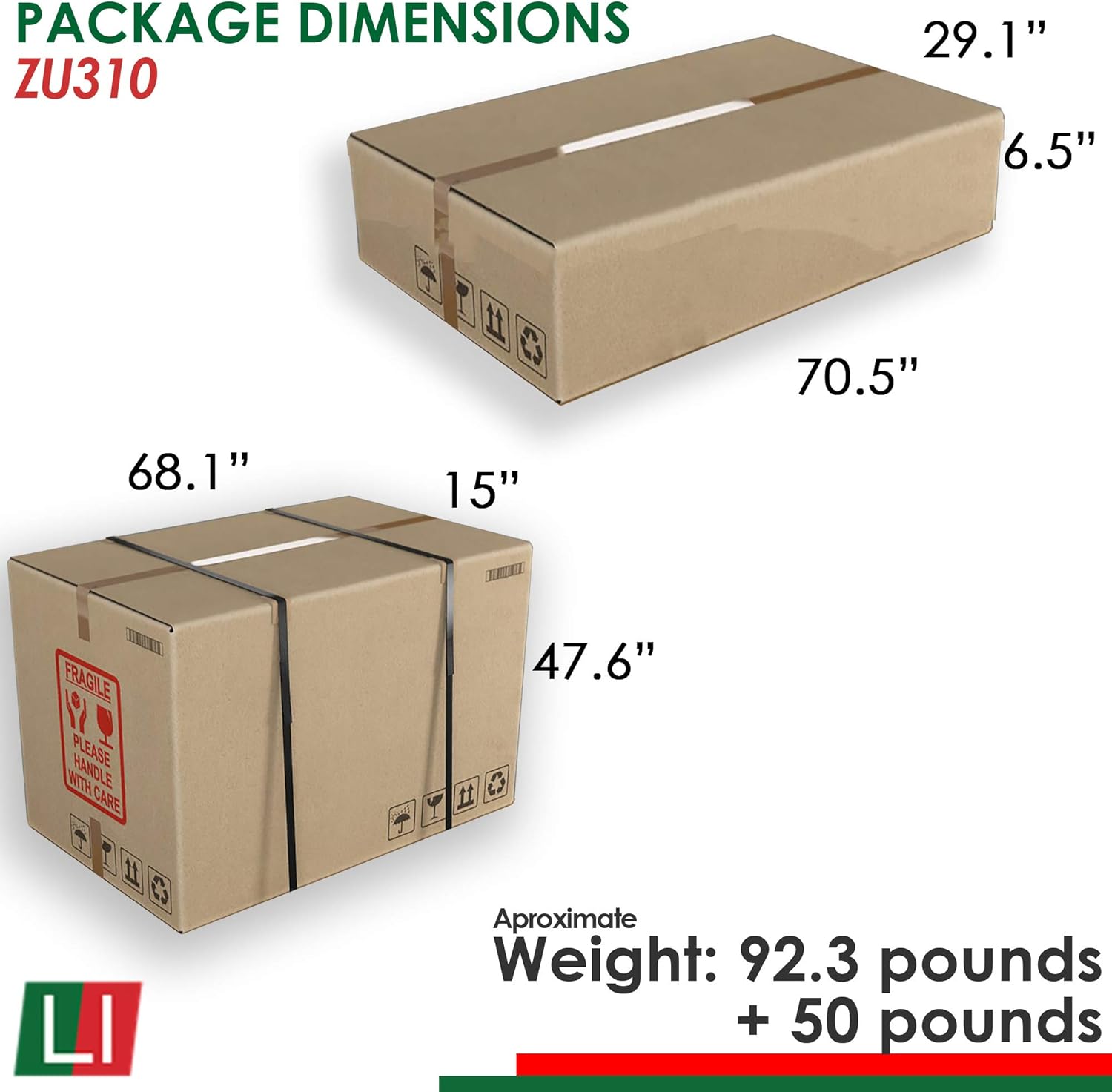 Linea Italia ZUD310ASH Curved Office Clear Panel | Easy to Assembly Single Unit Reception Desk Counter for Lobby, Salon, 72" x 32", Ash: Furniture & Decor