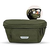 Colugo On-The-Go Stroller Organizer Insert with Zipper, Caddy with Cup Holder, Stroller Accessories for Parents specially des