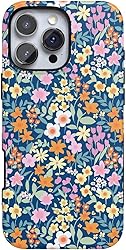 Casely Navy Floral Case for iPhone 16 Pro Max