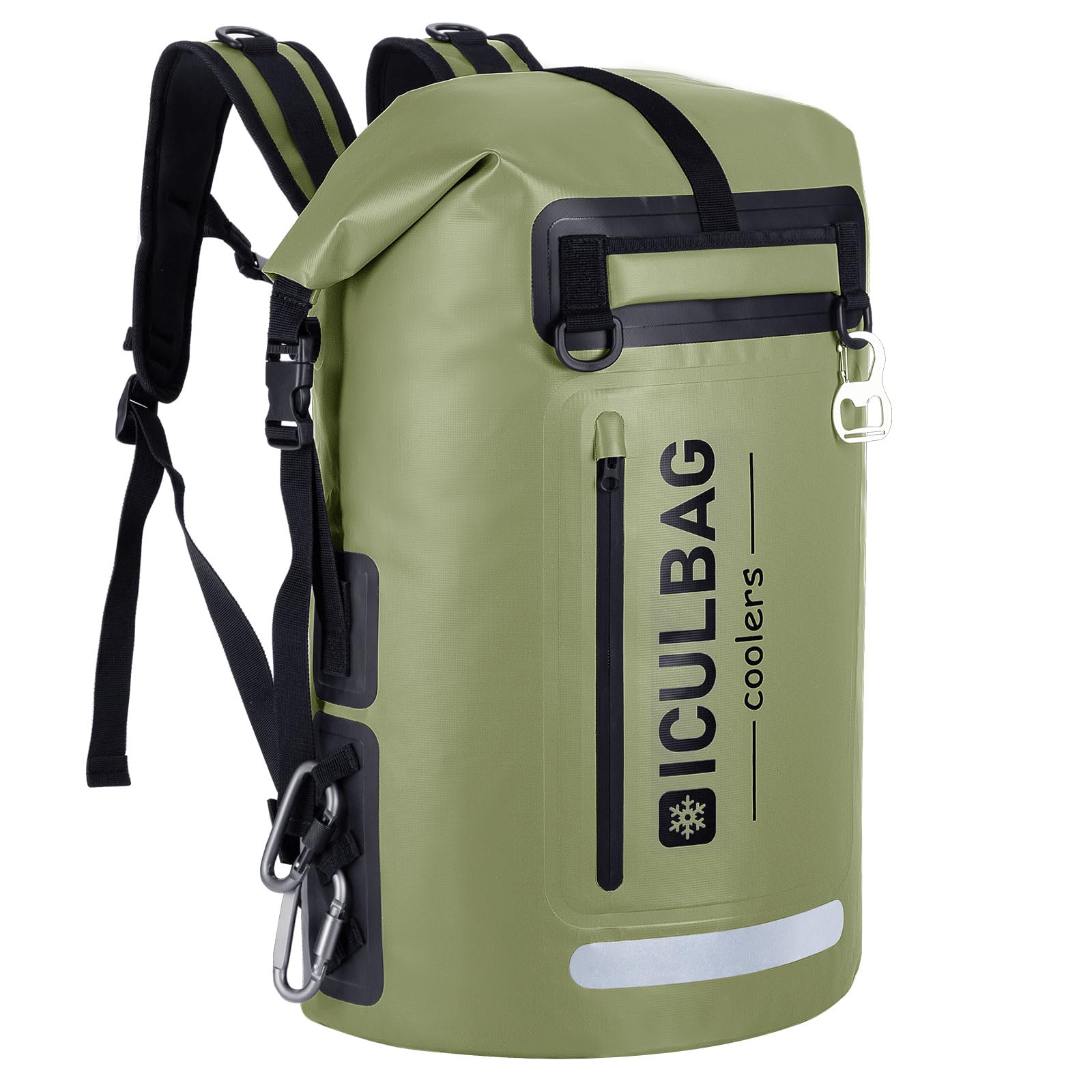 Photo 1 of Iculbag Cooler Backpack Insulated Waterproof Leak Proof 48cans Collapsible Larger Backpack Coolers Insulated Leak Proof for Men Women 24 Hours Cooling for Picnic Camping Hiking Beach Travel Kayaking…