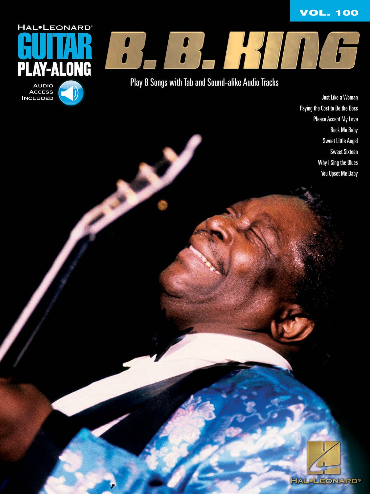 Guitar Play-Along Volume 100 Bb King Gtr Tab Bk/Cd (Hal Leonard Guitar Play-Along)