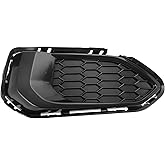 RATCHROLL Front Right Fog Light Grill for Honda Fit 2018 Front Lower Bumper Fog Light Cover Inserts No.71103T5HH50 ABS 1pc