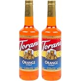 Torani Orange Flavour Syrup, 750ml bottle, 2 Pack