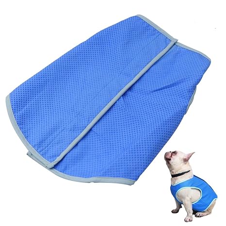 Petilleur Kühlweste Hund Sommer Kühlweste für Hunde Mesh Geschirr für Kleine und Mittlere Hunde