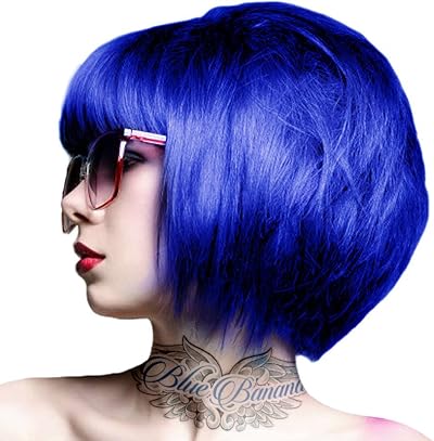 Crazy Color Peacock Blue 4 Pack Semi-Permanent Hair Dye 4 x Blue