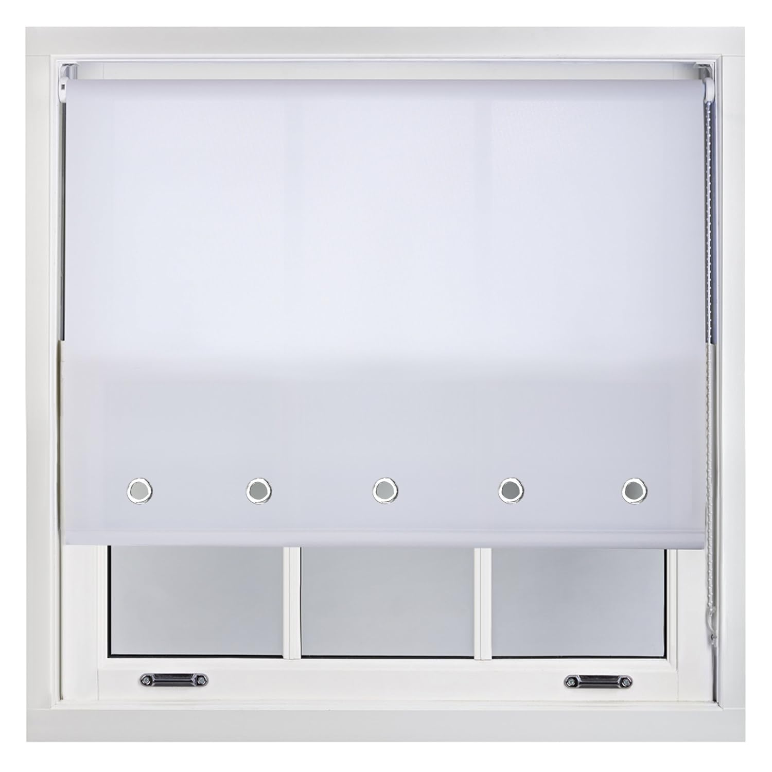 Round Eyelet Roller Blinds in Different Colours & Sizes Trimmable