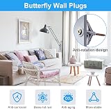 HXC 50x Butterfly Wall Plugs & 50x M8x50 Screws for Drywall 8-10mm view 6