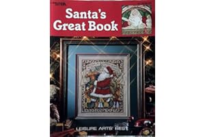 Santa's Great Book-39 Popular Cross-Stitch Portraits Santa Collectors will Cherish (Leisure Arts Best)