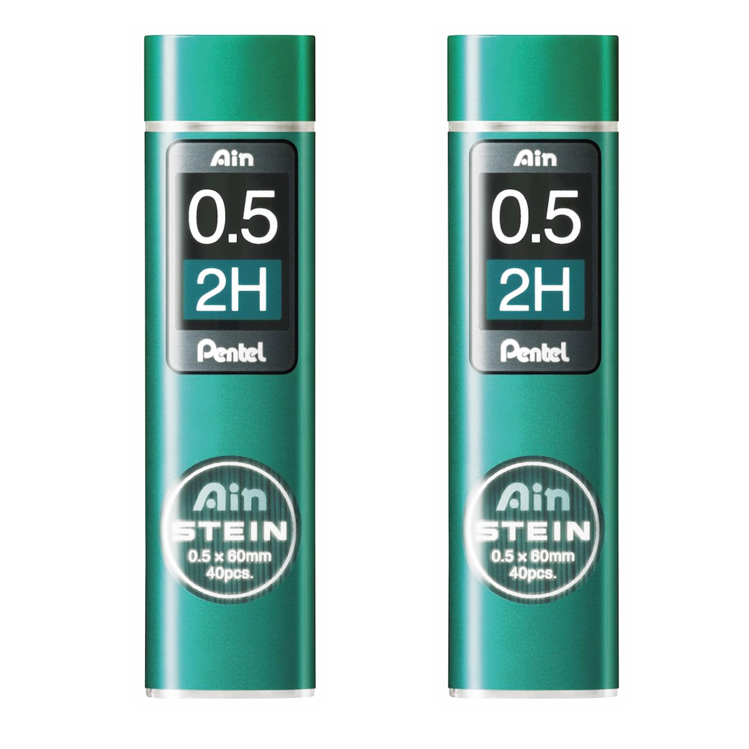 Pentel Ain Stein Mechanical Refill Leads - 0.5mm 2H (2)