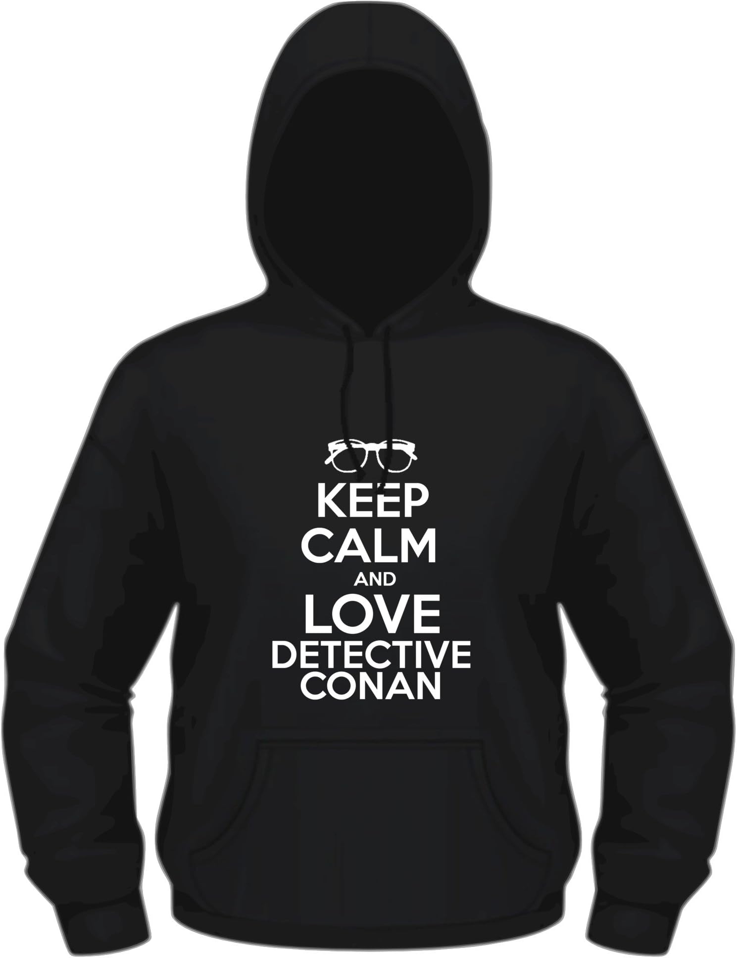 Creepyshirt - Keep Calm and Love Detective Conan Hoodie