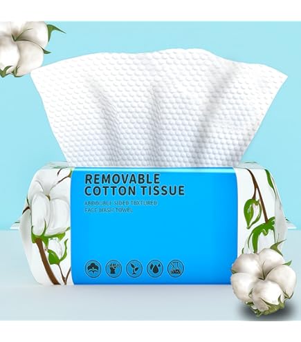 ⭐️⭐️⭐️ Amazon.com: Disposable Face Towel 100 Count, 7.9