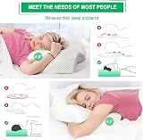 Elviros Cervical Memory Foam Pillow Ergonomic Neck Support Dark Grey view 5