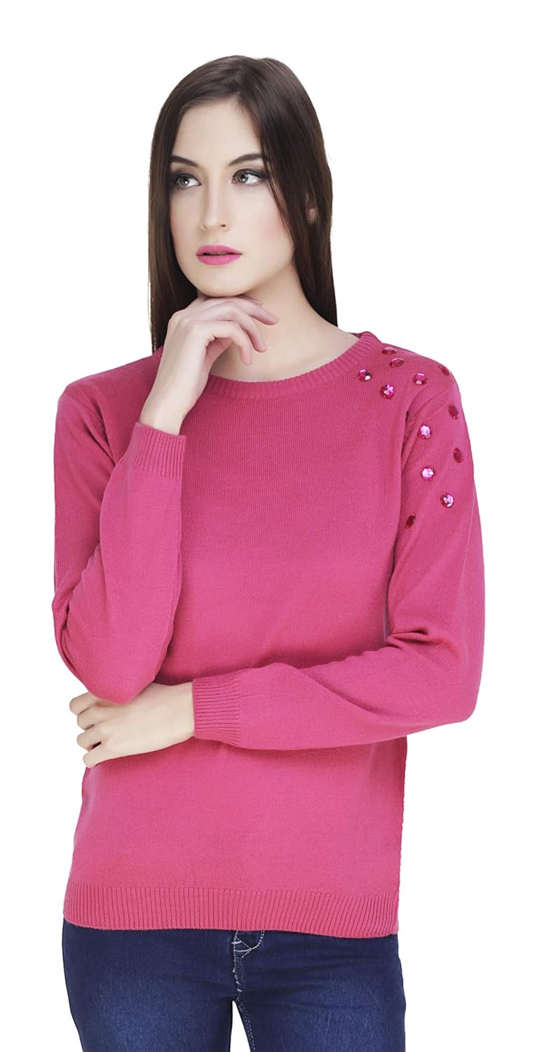 moda caster women's acrylic sweater