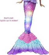 Barbie Mermaid Dreamtopia Twinkle Lights Doll Water-Activated Tail view 3